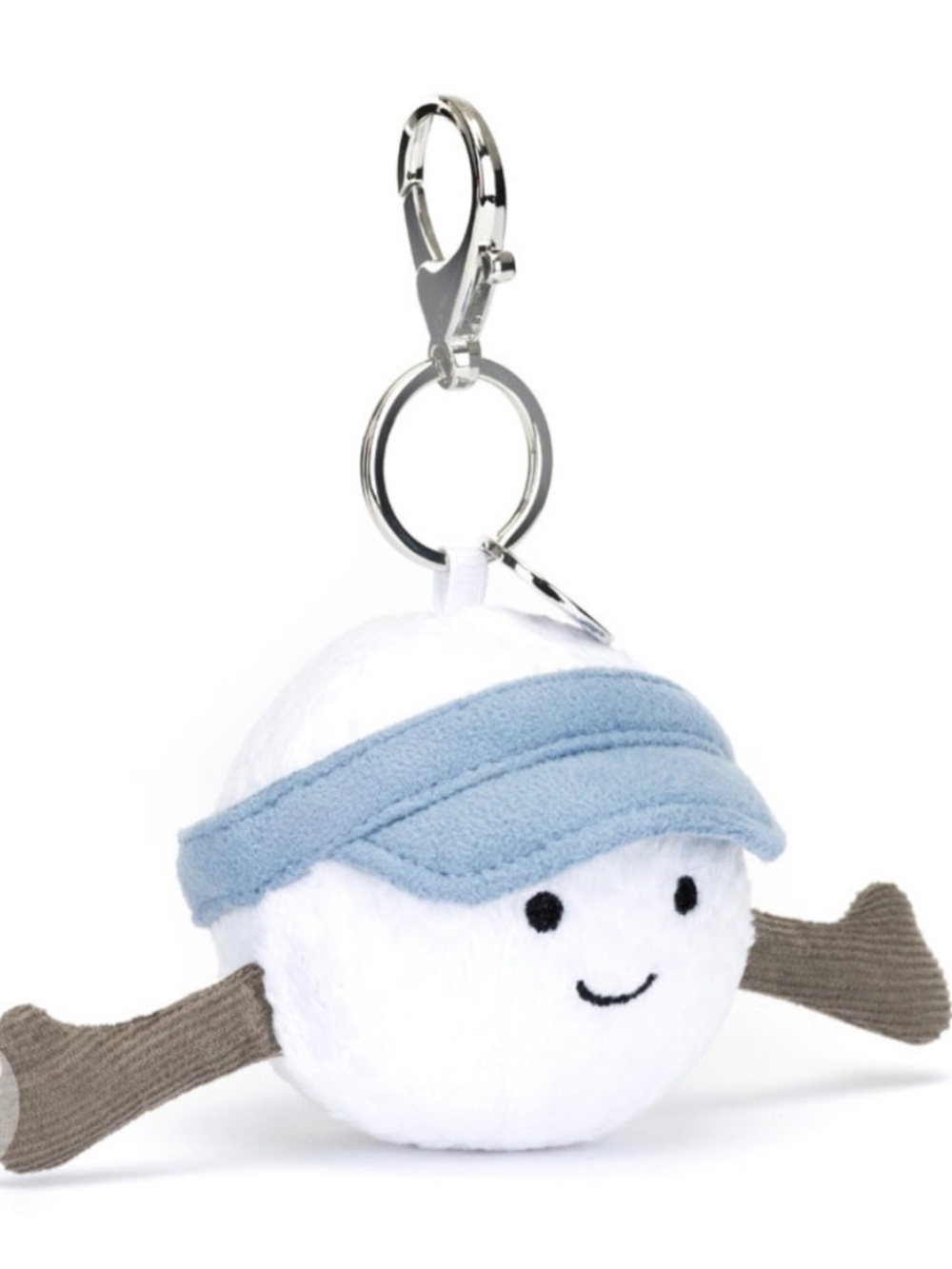 NWT Jellycat Amuseables Golf Bag Charm Keychain Plush Plushie